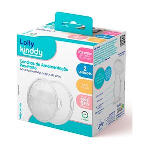 Concha Lolly Pós-Parto com Base Macia 2 Unidades