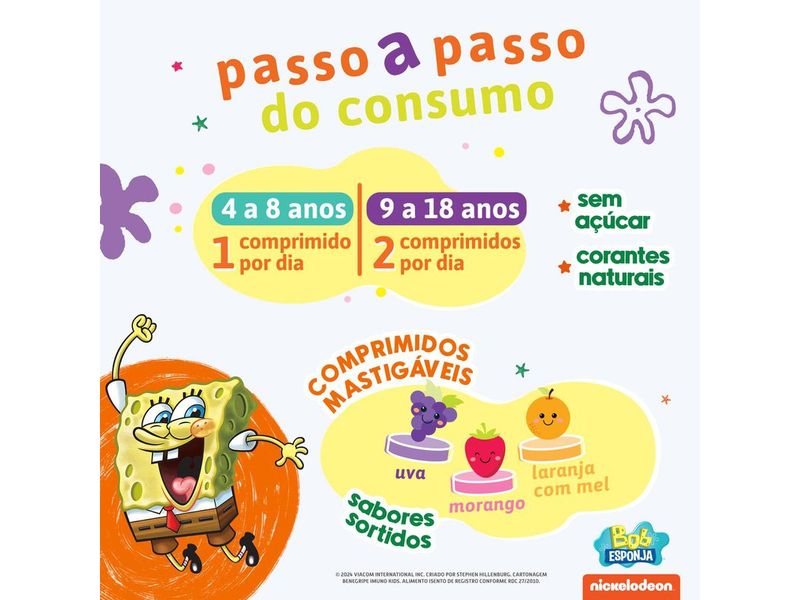 suplemento-alimentar-benegrip-imuno-kids-sabor-uva-morango--laranja-com-mel-30-comprimidos-mastigaveis-farmacia-online-drogal