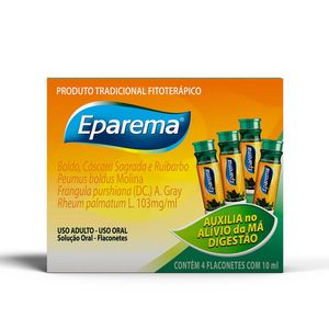 Eparema Flaconete Sabor Hortelã 10ml 4 Flaconetes