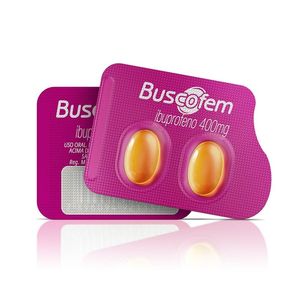 Analgésico Buscofem 400mg 2 Cápsulas Gelatinosas Moles