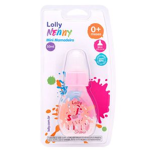 Mini Mamadeira lolly Zoo Rosa 50ml
