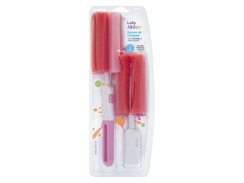 escova-de-limpeza-para-mamadeira-lolly-esponja-rosa-faarmacia-online-drogal