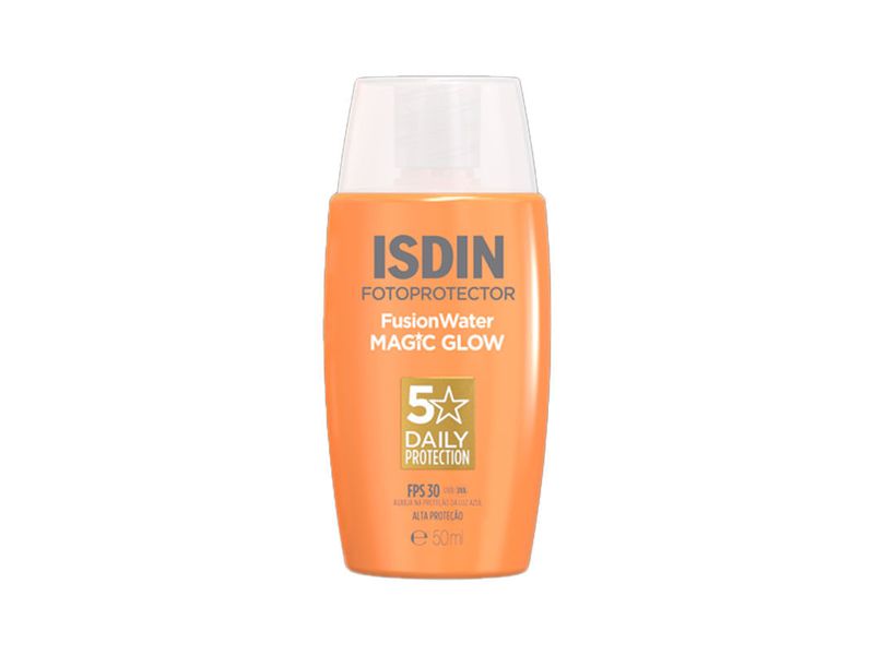 protetor-solar-facial-isdin-fotoprotector-fusion-water-magic-glow-oil-control-fps30-50ml-farmacia-online-drogal