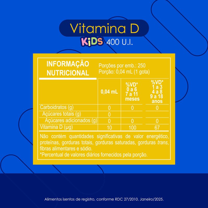 Neo Química Kids Vitamina D3 400UI, Preço, Como Usar