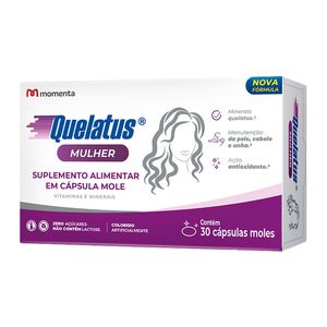 Suplemento Alimentar Quelatus Mulher 30 Cápsulas Moles