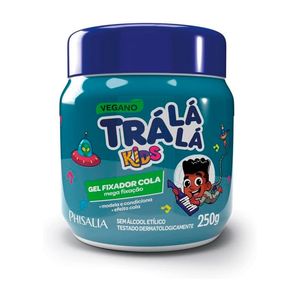 Gel fixador Cola Condicionante Trálálá Kids Mega Fixação 250g