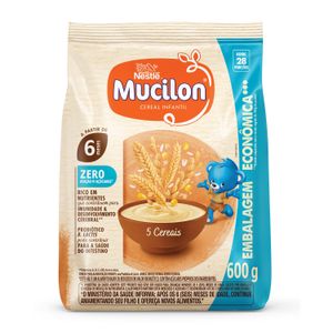 Cereal Infantil Mucilon 5 Cereais 600g