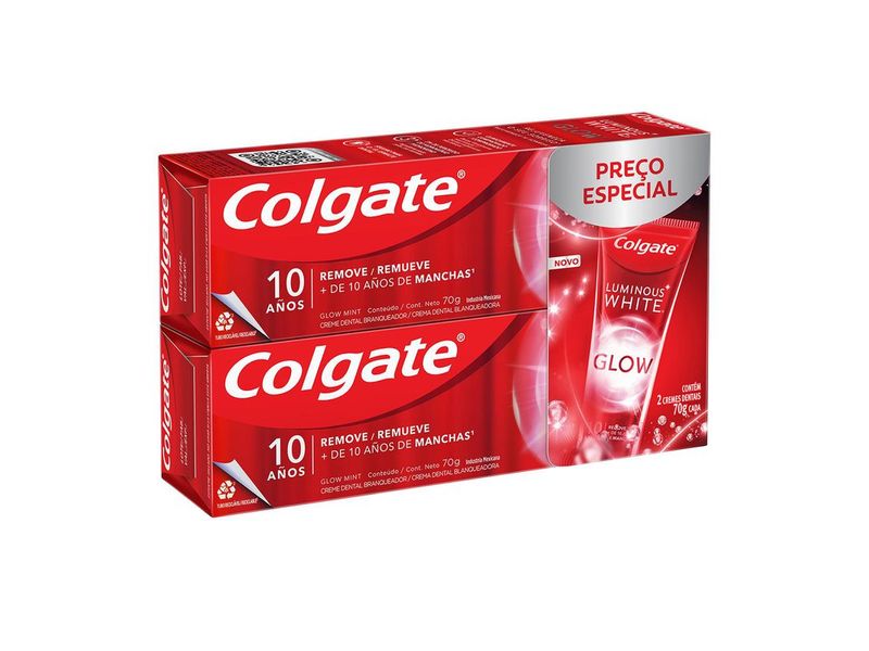 kit-creme-dental-clareador-colgate-luminous-white-glow-2-unidades-70g-cada-farmacia-online-drogal