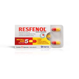 Resfenol 5 Cápsulas