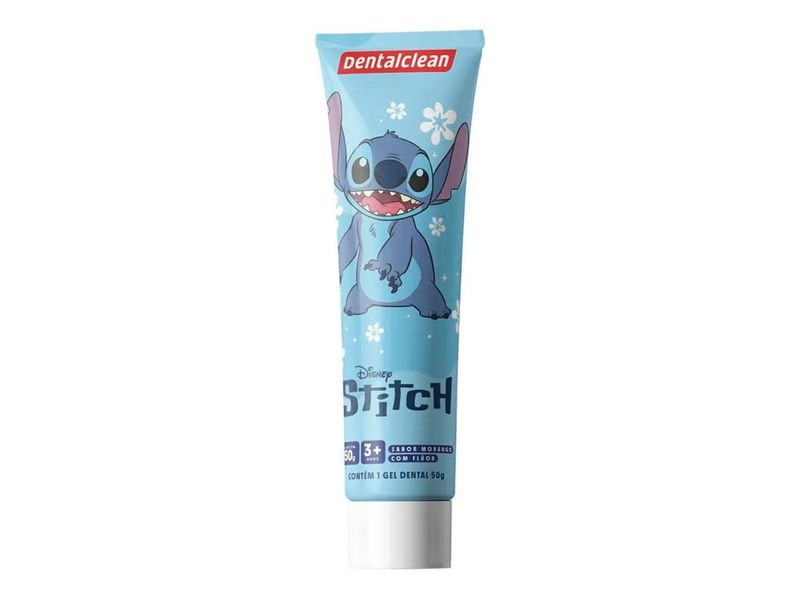 gel-dental-infantil-com-fluor-dentalclean-stitch-sabor-morango-50g-farmacia-online-drogal