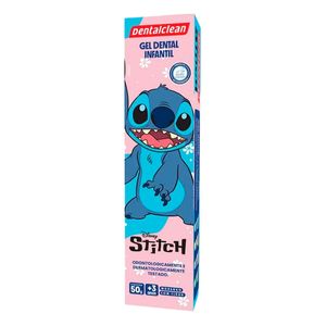Gel Dental Infantil com Fluor Dentalclean Stitch Sabor Morango 50g