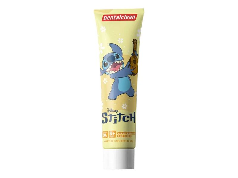 gel-dental-infantil-com-fluor-dentalclean-stitch-sabor-morango-50g-farmacia-online-drogal