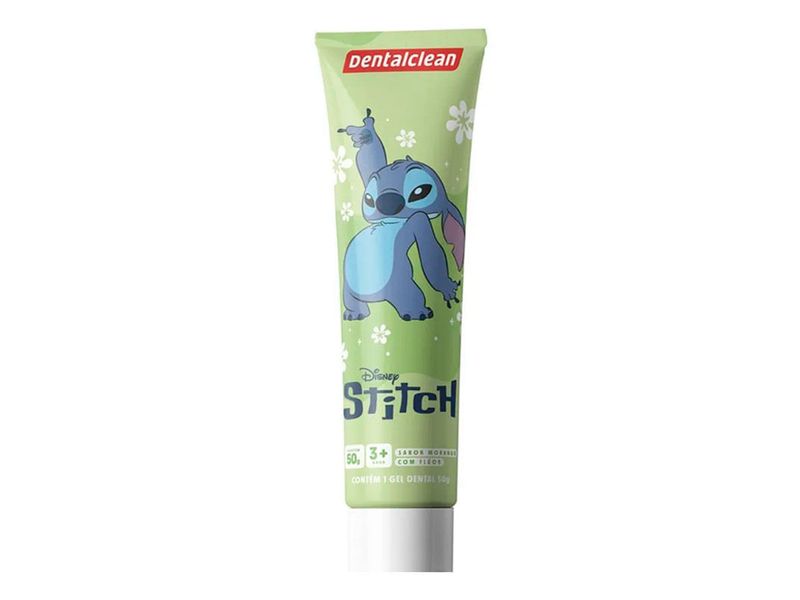 gel-dental-infantil-com-fluor-dentalclean-stitch-sabor-morango-50g-farmacia-online-drogal