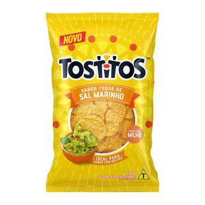 Salgadinho de Milho Tostitos Sabor Toque de Sal Marinho 110g