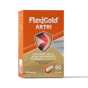 Suplemento Alimentar FlexiGold Artri 60 Cápsulas