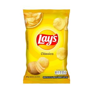 Batata Lisa Frita Lays Clássica 45g