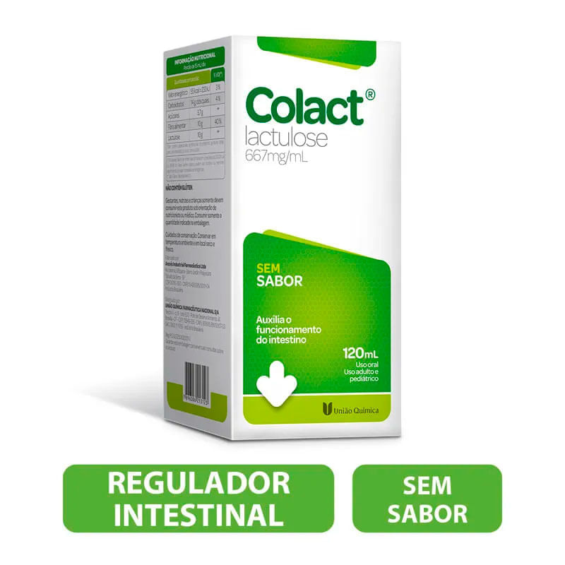 Colact Solução Oral Sem Sabor 120ml - Como Tomar | Drogal