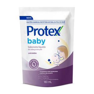 Refil Sabonete Liquido Protex Baby Lavanda 180ml