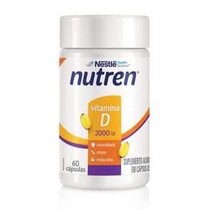 Suplemento Alimentar Nutren Vitamina D 2.000UI 60 Cápsulas