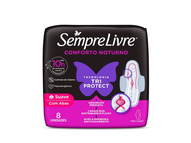 absorvente-sempre-livre-adapt-plus-noite-e-dia-8-unidades-farmacia-online-drogal