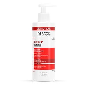 Shampoo Estimulante Vichy Dercos Energy + 400g Grátis 100ml