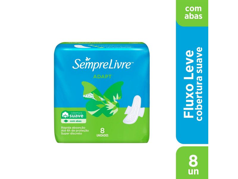 absorvente-sempre-livre-adapt-suave-com-abas-8-unidades-farmacia-online-drogal
