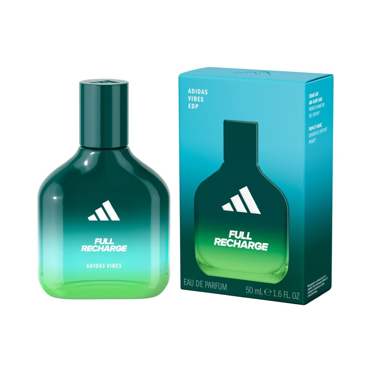 Perfume Masculino Adidas Vibes Energy Drive 50ml - Na Drogal