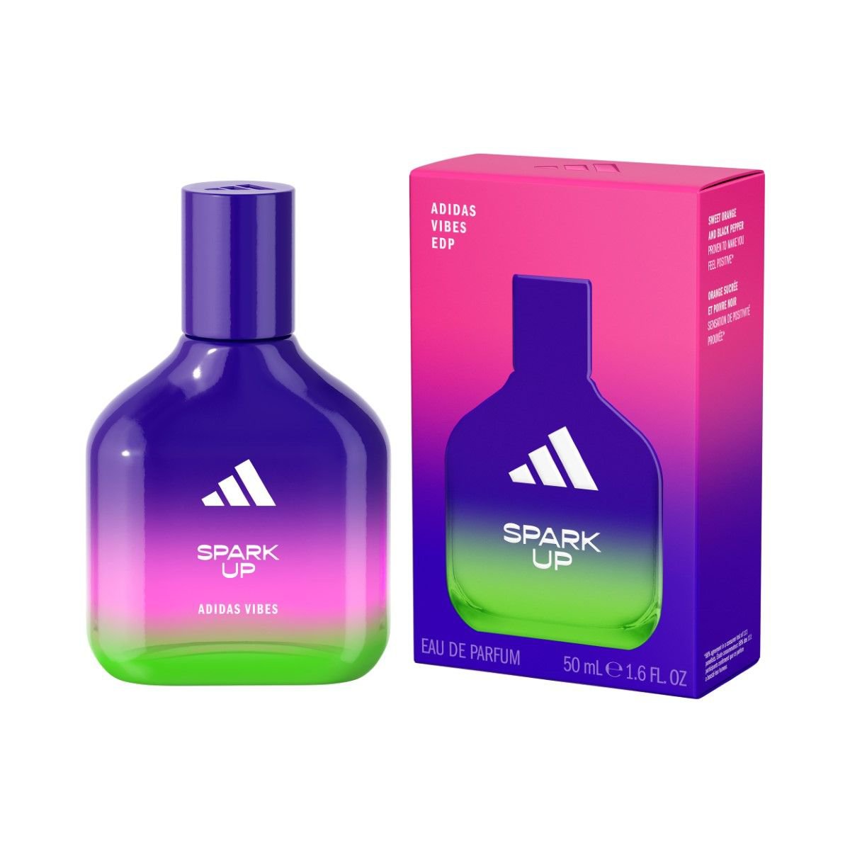Perfume Feminino Adidas Vibes Happy Feels 50ml - Na Drogal