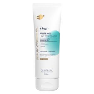 Sérum Corporal Dove Pantenol Sem Perfume Pele Sensível e Seca 180ml