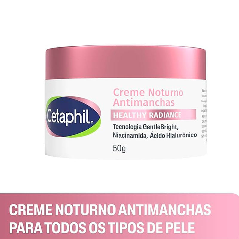 Creme Facial Noturno Cetaphil Antimanchas 50g | Farmácia Drogal