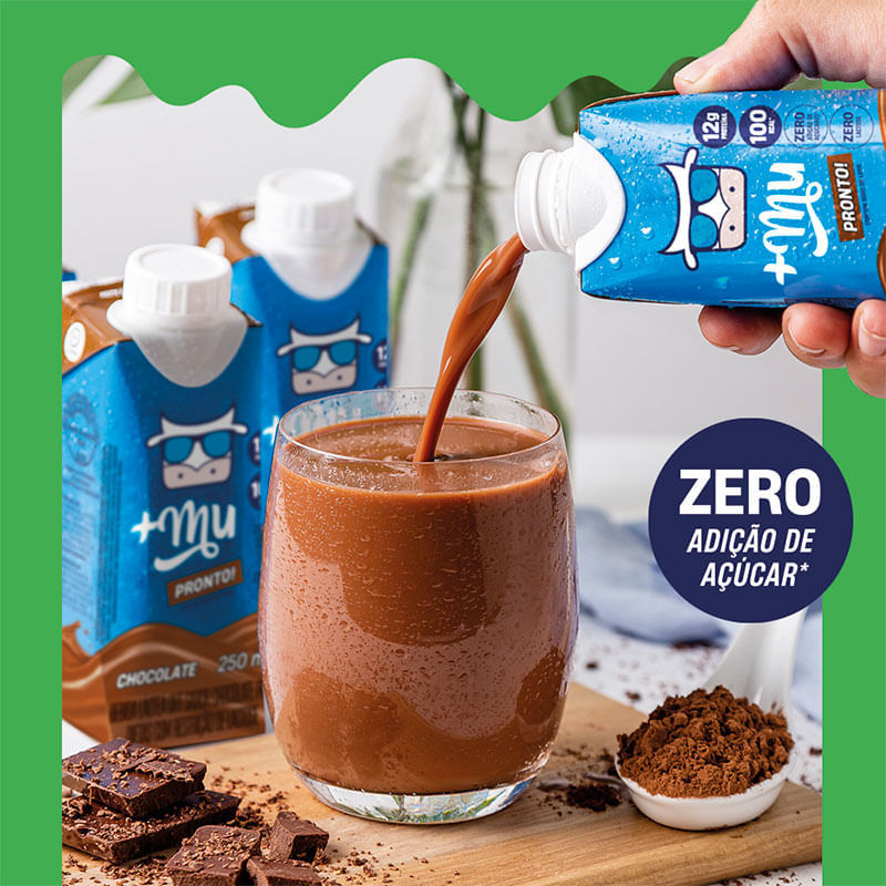 Bebida Láctea: +Mu Sabor Chocolate 250ml