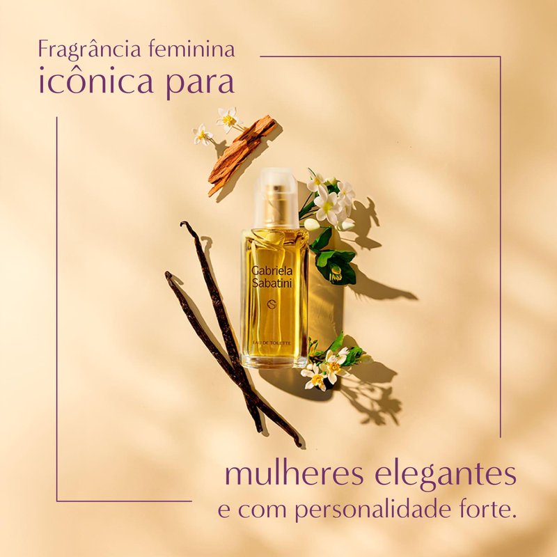 Perfume:Toilette Feminino Gabriela Sabatini 30ml | Drogal
