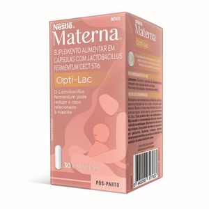 Suplemento Alimentar Materna Opti -Lac Pós Parto 30 Cápsulas