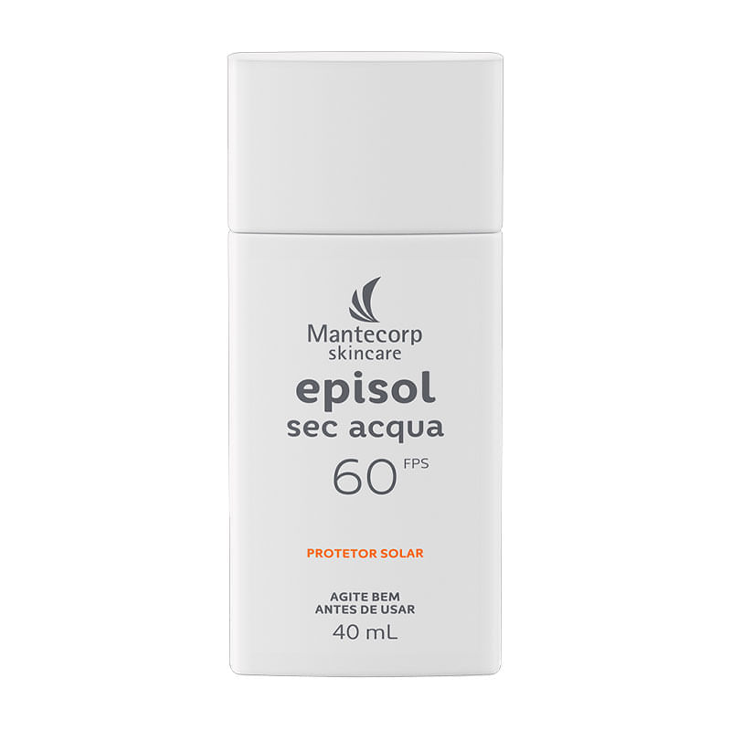 Protetor Solar Episol Sec Acqua FPS60 Sem Cor 40ml: Drogal