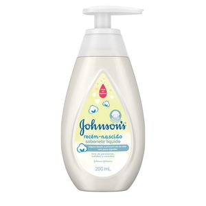 Sabonete Líquido Johnson's Baby Recém-Nascido 200ml