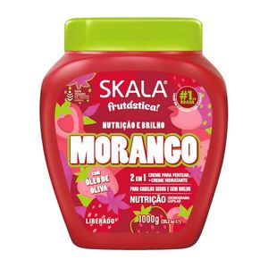 Creme para Pentear + Creme Hidratante Skala Frutástica Nutrição e Brilho Morango 1kg