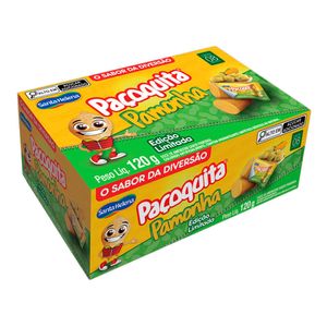 Doce de Amendoim Paçoquita Santa Helena Sabor Pamonha 8 Unidades