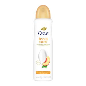 Desodorante Antitraspirante Aerossol Dove Fresh Care Pêssego e Leite de Arroz 150ml