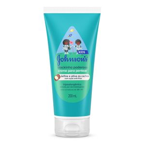 Creme Para Pentear Johnson’s Kids Blackinho Poderoso 200ml