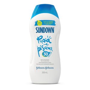 Protetor Solar Sundown Praia e Piscina FPS30 200ml
