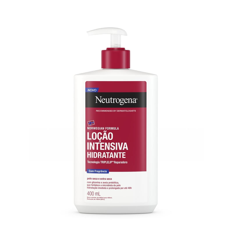 Loção Corporal: Hidratante Neutrogena Com Fragrância 400ml