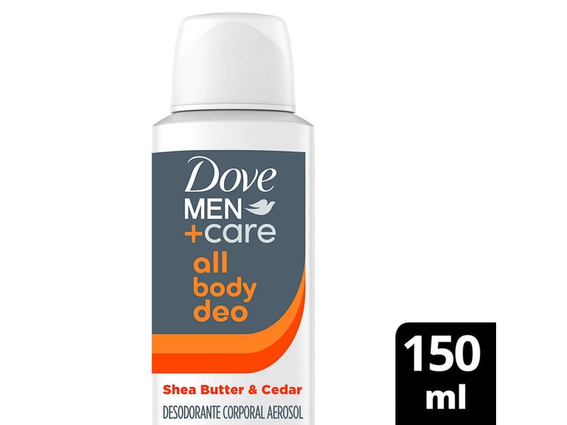 desodorante-corporal-aerosol-para-peito-partes-intimas-pes-e-mais-dove-men-all-body-deo-shea-butter-cedar-150ml-farmacia-online-drogal