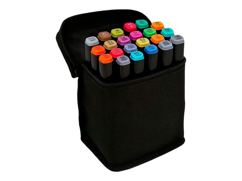 kit-canetas-coloridas-ponta-dupla-magic-art-marker-24-cores-farmacia-online-drogal