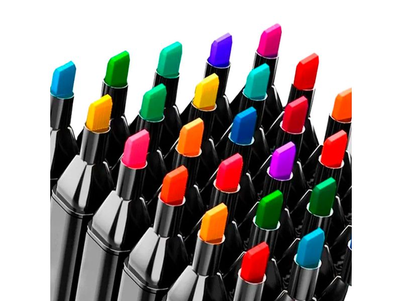 kit-canetas-coloridas-ponta-dupla-magic-art-marker-24-cores-farmacia-online-drogal