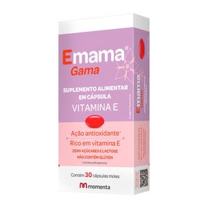 Suplemento Alimentar Emama Gama 30 Cápsulas Moles