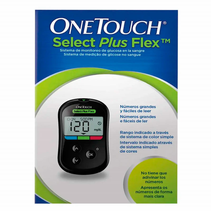 Onetouch Select Plus Flex Medidor de Glicose