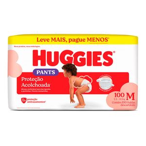 Fralda Huggies Roupinha Supreme Care Max M 100 Unidades