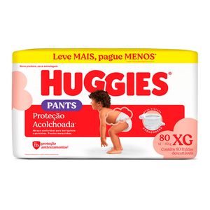 Fralda Huggies Roupinha Supreme Care Max XG 80 Unidades