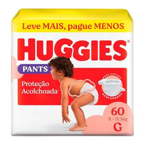 Fralda Huggies Roupinha Supreme Care G 60 Unidades