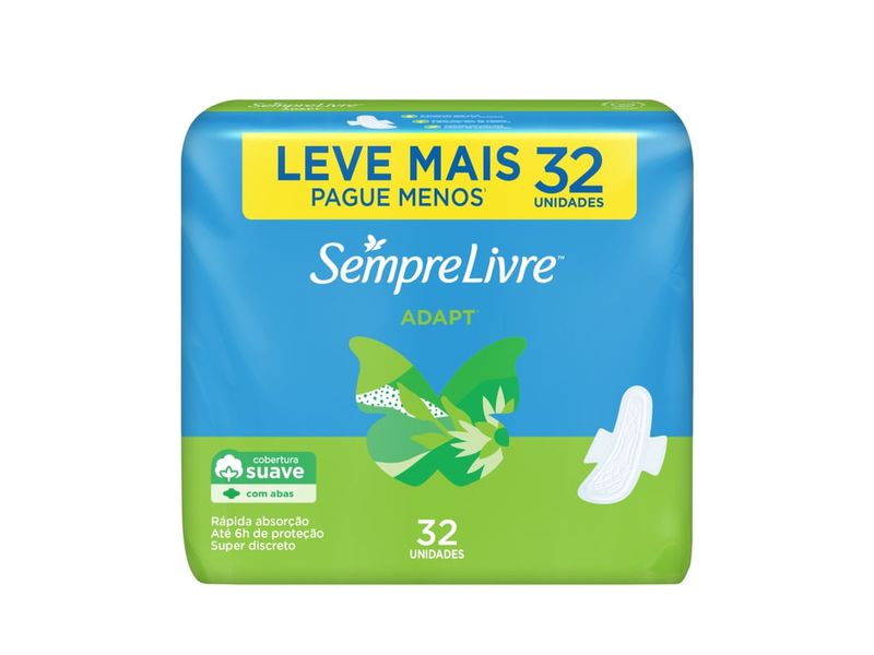absorvente-sempre-livre-adapt-cobertura-suave-com-abas-32-unidades-farmacia-online-drogal